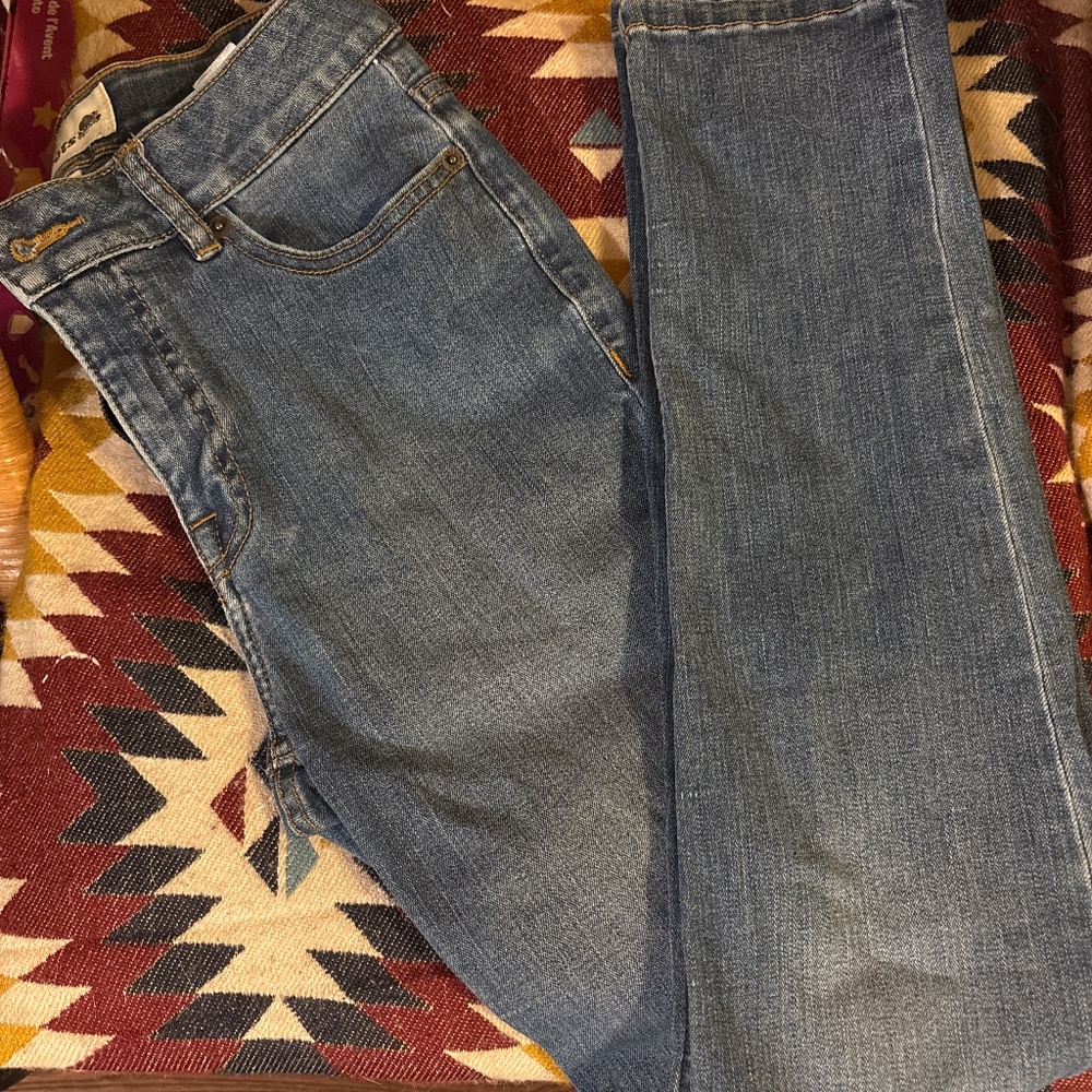 Roots straight leg jeans